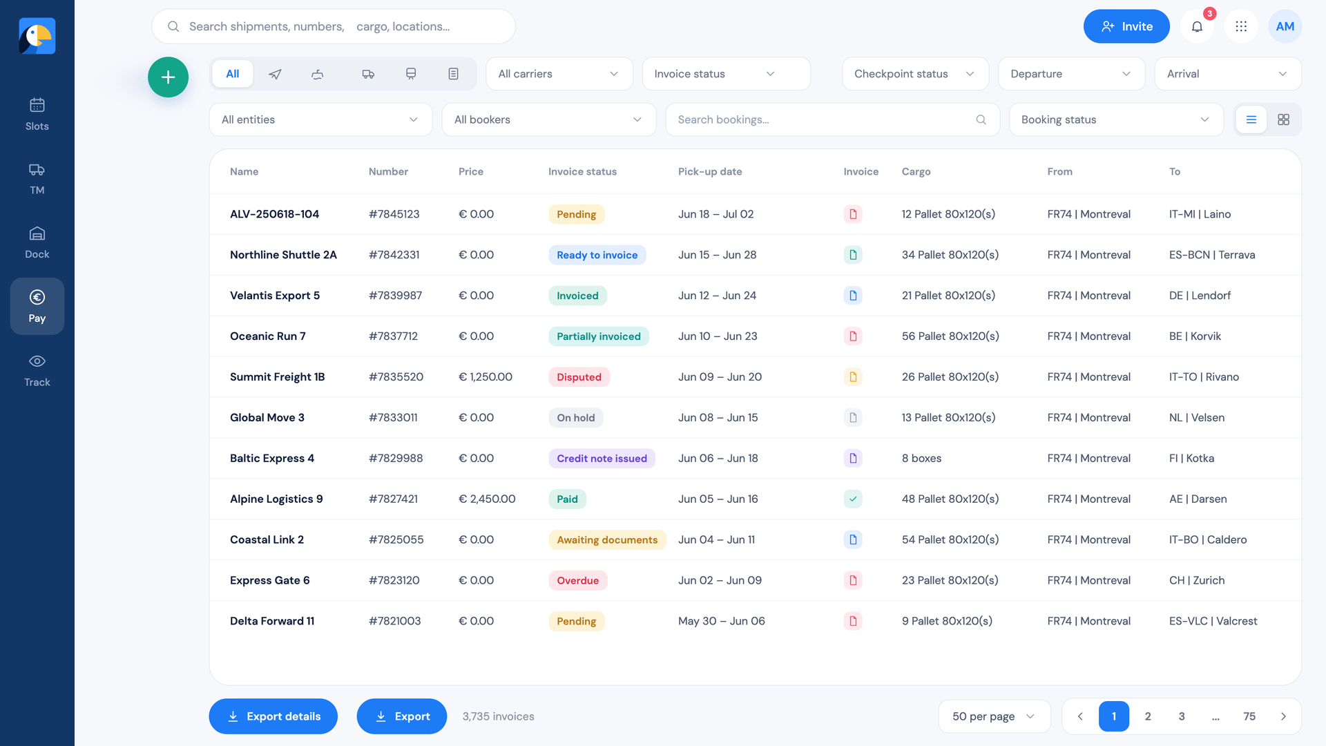 Facturation Shiptify