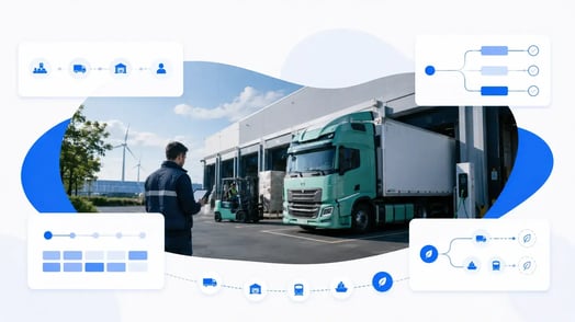 transport routier vert