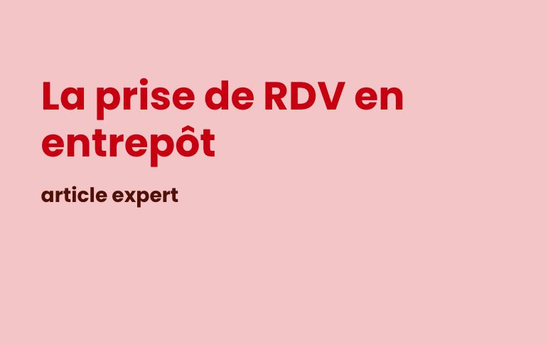 prise RDV entrepot