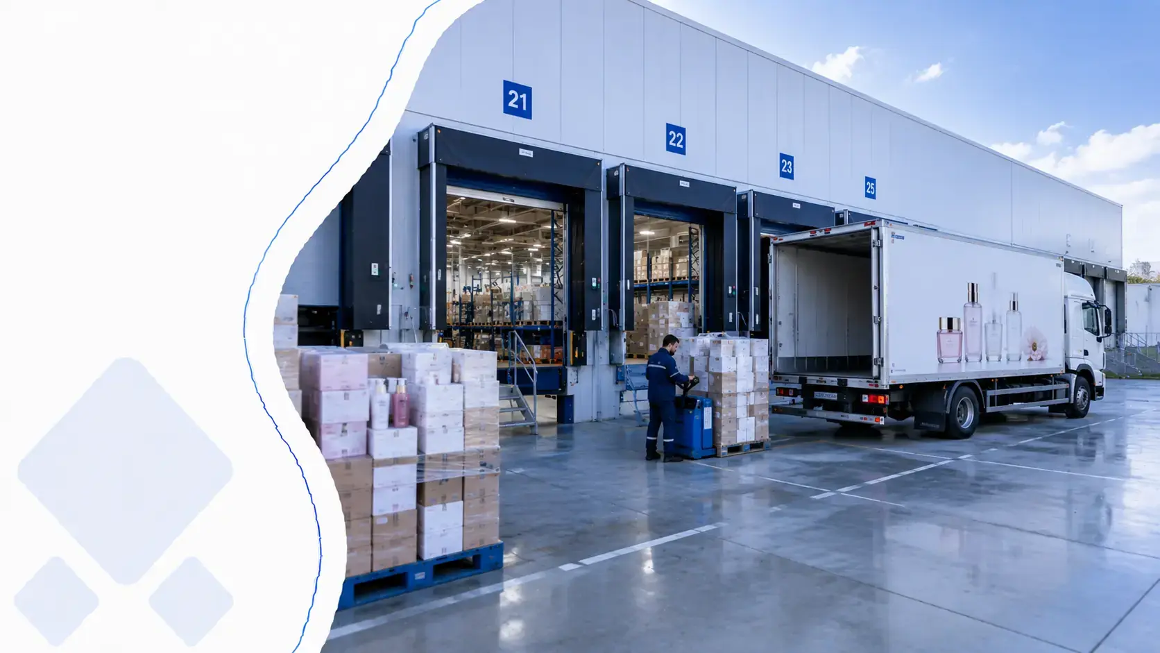 logistique cosmétique quais