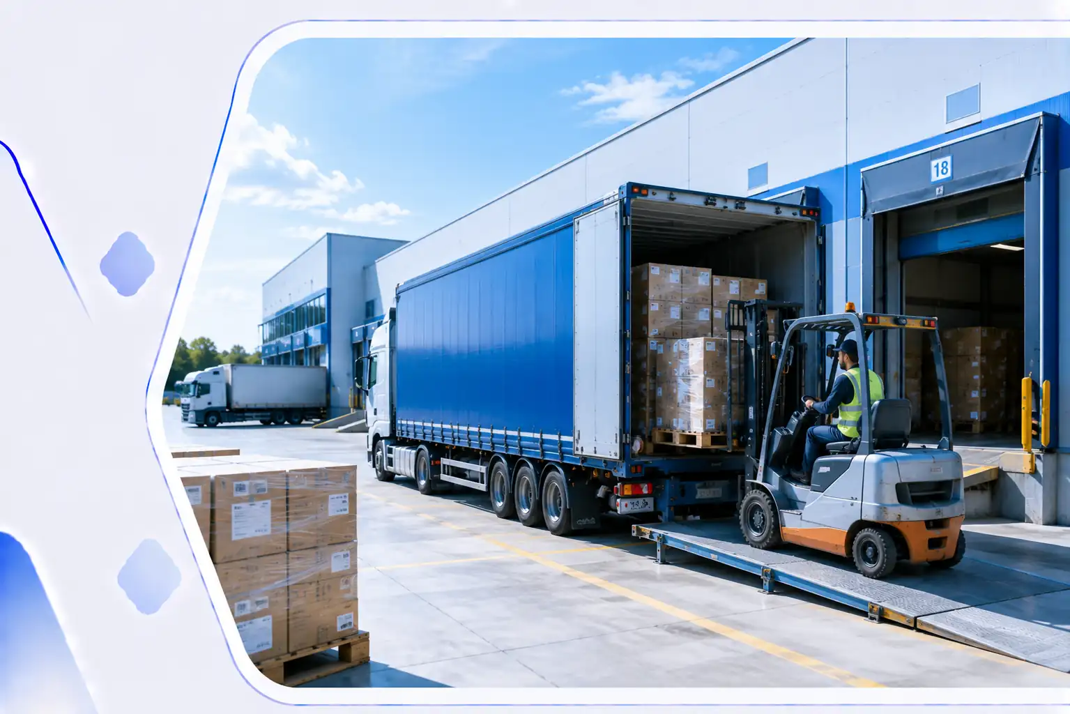 truck loading and unloading